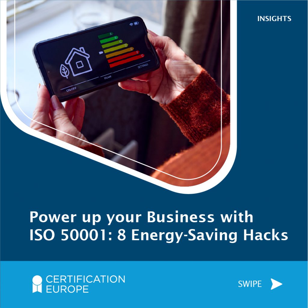 Power up your Business with ISO 50001: 8 Energy-Saving Hacks