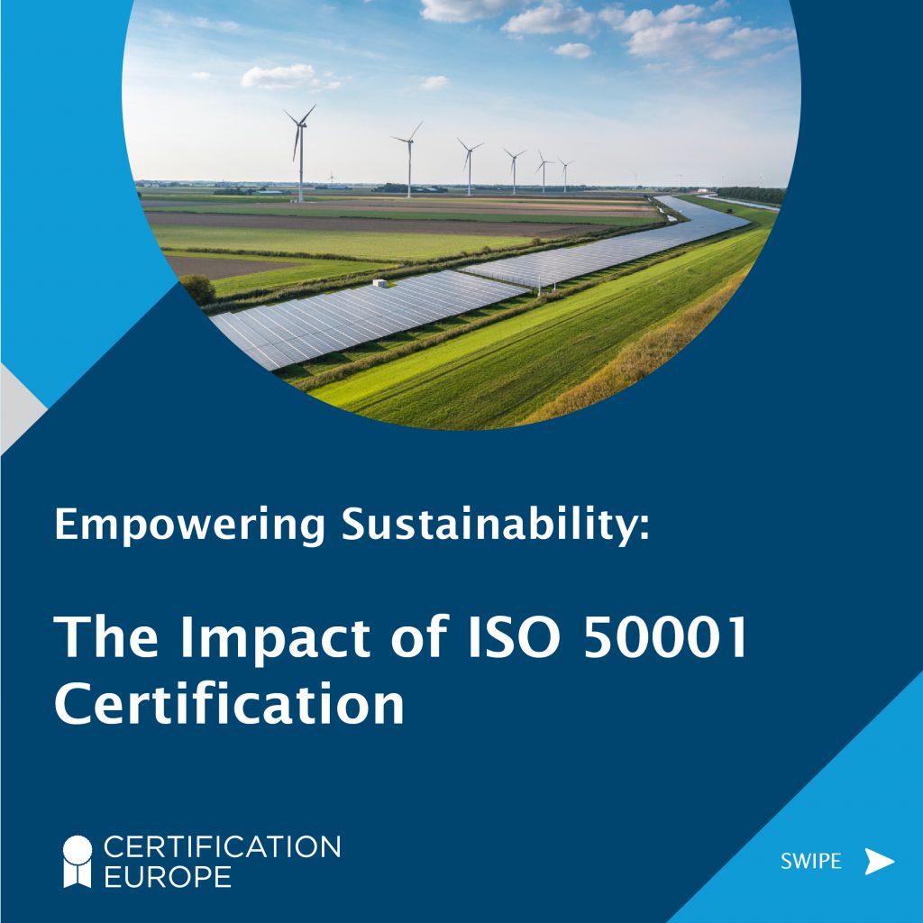The impact of ISO 50001 certificationm