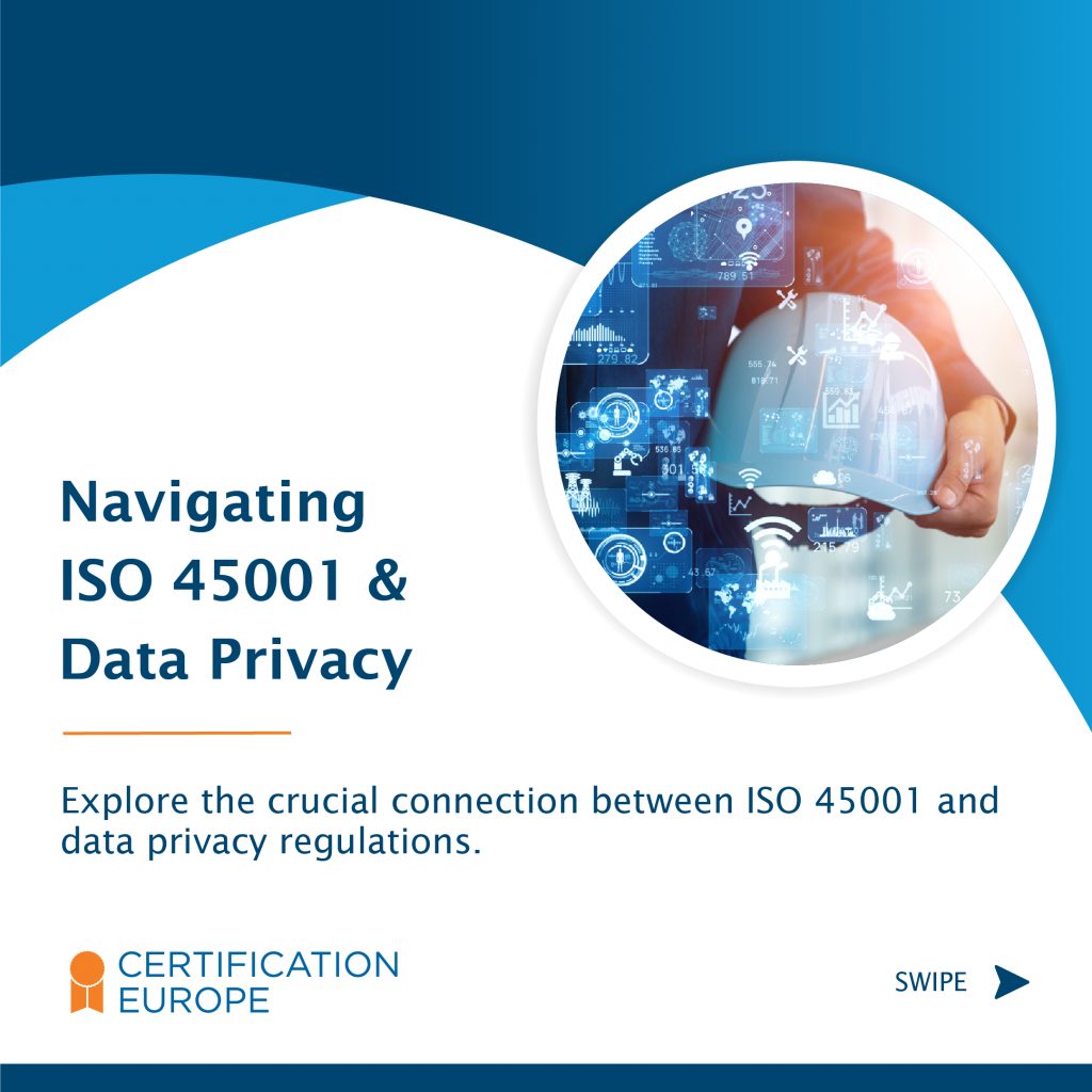 Navigating ISO 45001 & data privacy