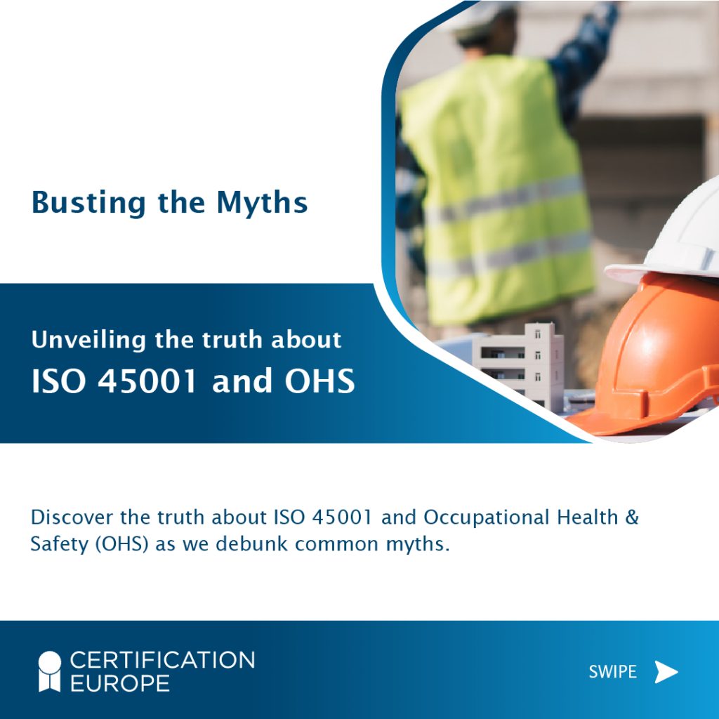 ISO 45001 and OHS