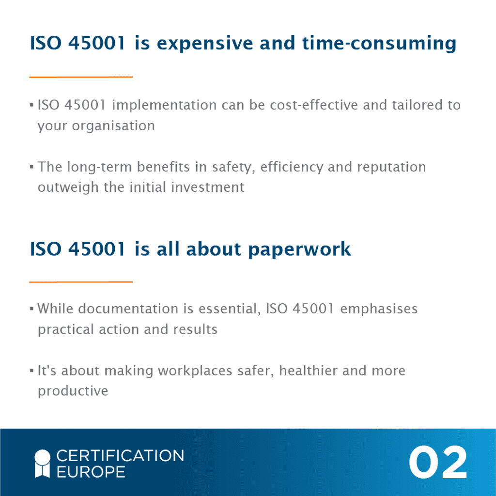 ISO 45001 and OHS